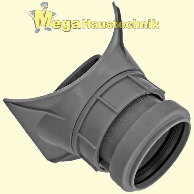 Airfit PP-Flansch-Adapter DN 110/110, 119110FA