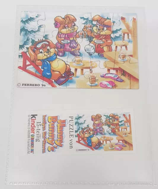 Ü ei Puzzle Hanny Bunny's (2) aus dem Jahr 1996 mit BPZ in Schutzfolie