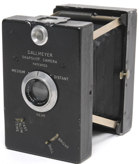 RARE vintage British Dallmeyer Snapshot camera 6x9cm w. Dallmeyer F/6 Anastigm