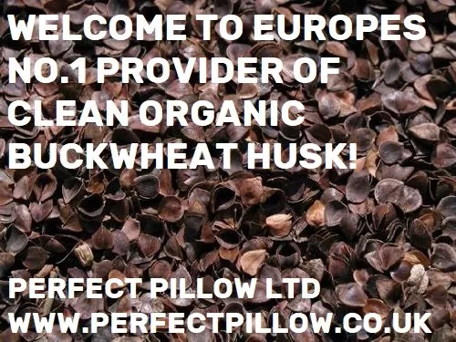 ORGANIC CLEAN BUCKWHEAT HUSK SAFE to FILL TOYS PILLOWS CUSHIONS BRILLIANT  VALUE