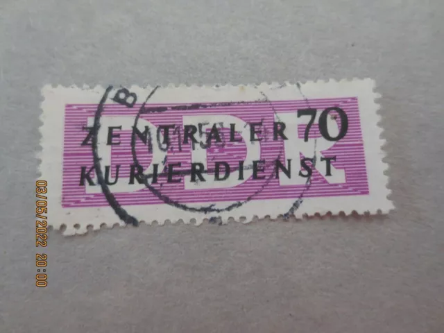Briefmarke DDR Dienst B 1956 MiNr 9 gestempelt geprüft Schönherr