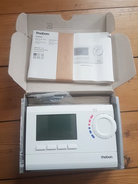 Thermostat THEBEN programmable digital RAMSES 812 top2 8120132 2