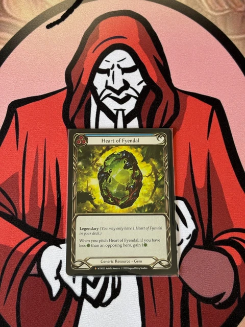 Heart of Fyendal Rainbow Foil PCG 9.5