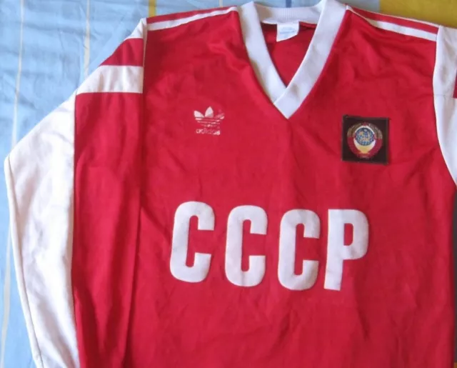 Russia CCCP jersey size M World Cup jersey 1988-90 shirt Russia vintage 80s  90s