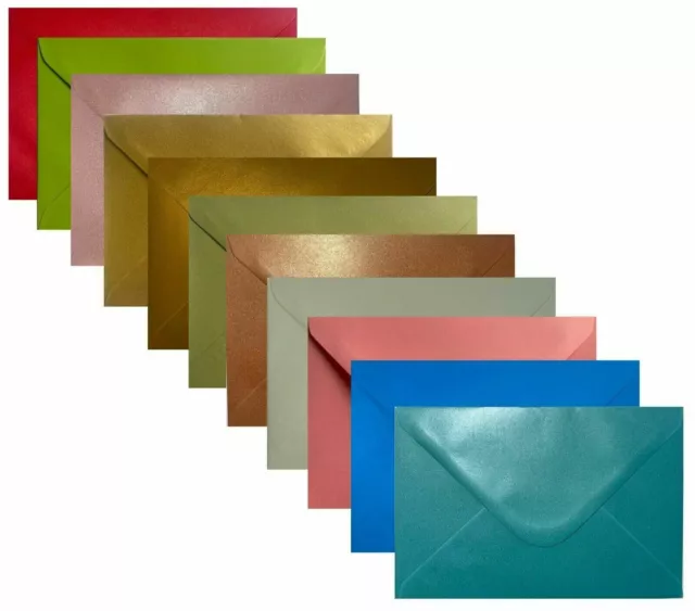 C5 coloured envelopes for A5 greeting cards wedding invitation crafts 162x229mm