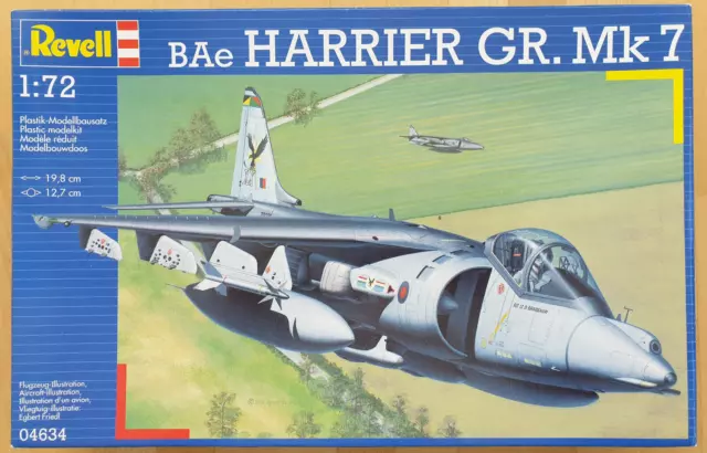 Revell Modellbausatz Nr. 04634 "BAe Harrier GR. Mk 7" 1:72