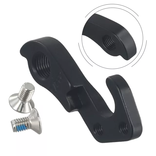 Robust Steel Rear Derailleur Hanger & Tail Hook Set Perfect for Long Rides