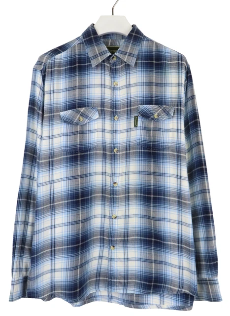 Chemise ORVIS Homme XL Surdimensionnée Col Évasé Motif À