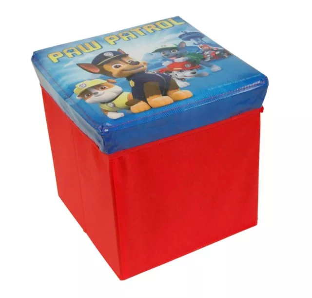 Paw Patrol Fauteuil Pouf Stockage Pieghevole Boîte Enfants