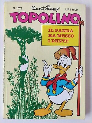 Topolino libretto n. 1678 del 24 Gennaio 1988 - Walt Disney Italia - Ottimo