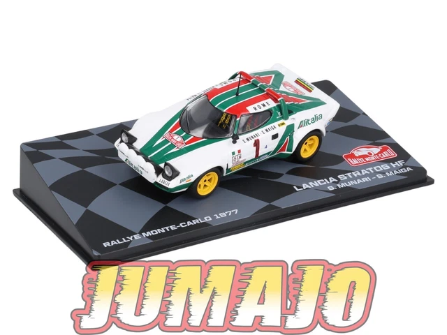 IXO SPRM001-77 LANCIA Stratos HF 1er Monte Carlo 1977 figurines Munari 1/43 EUR 49,95 - FR