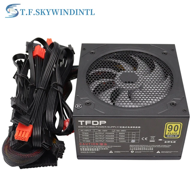 1000W WATT POWER Supply Semi Modular ATX PC PSU GPU Gaming Graphics