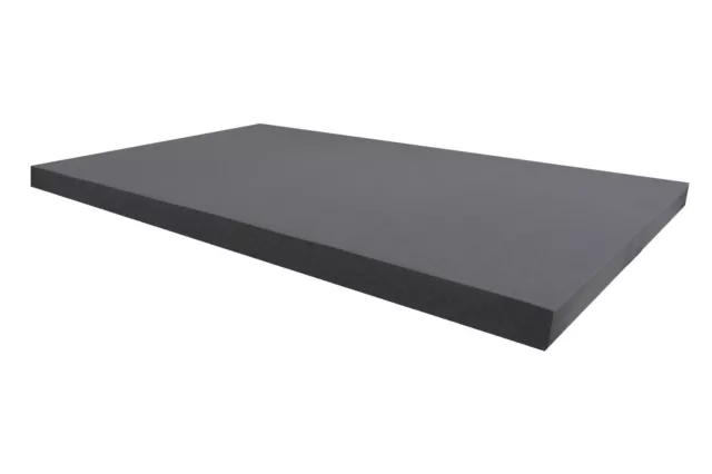 Dibapur Akustikpur Lisse Noir Chambre Acoustique Mousse Isolation Protection