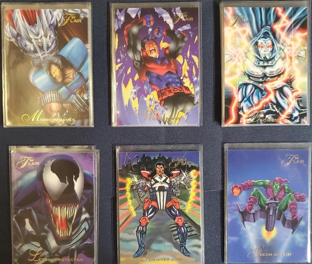 1994 Flair Marvel Annual Card Singles - Free Shipping - New Inventory 06/16