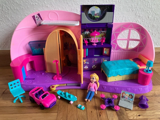 Polly Pocket Transformation Playset - Standard Size, Multicolor, Plastic, Model FRY98