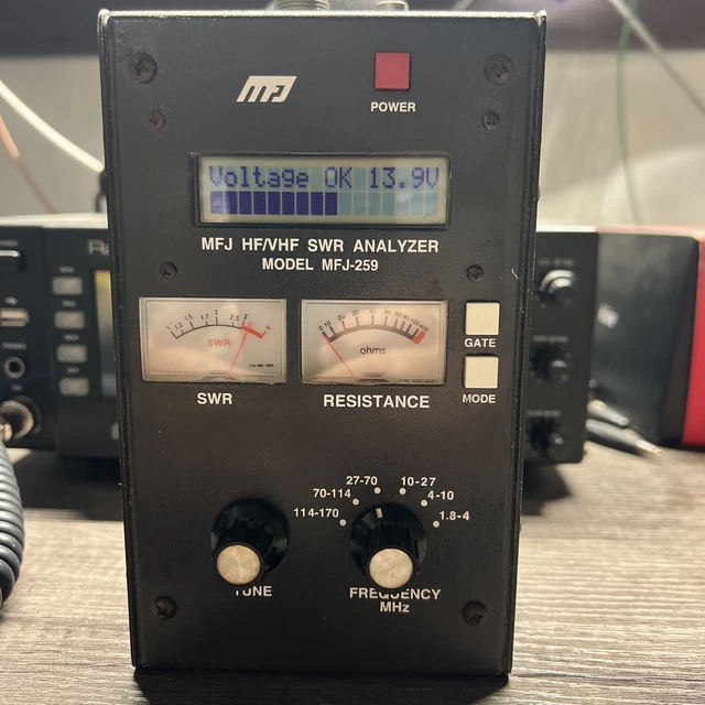 MFJ HF/VHF SWRアナライザー MFJ-259 1.8-170 MHz