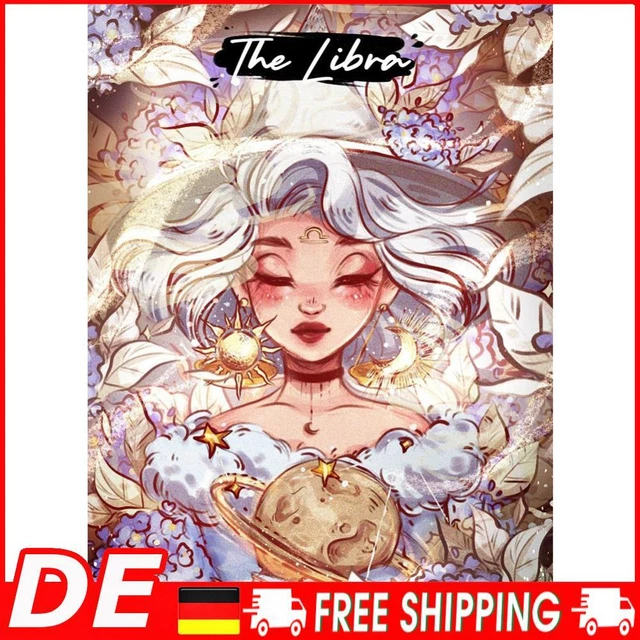 Weißes Schloss Kreuzstich-Set 40x70cm - DIY Stickerei Für Anfänger