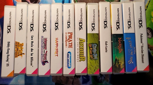 Lot Jeux Pokémon / Mario 3D Jeu Nintendo 3DS 2DS DS DSI Xl Pal Fr - Carte R4 eBa