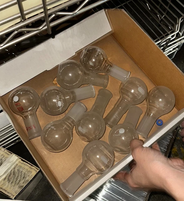 100mL KIMAX Glass Round Bottom Flask