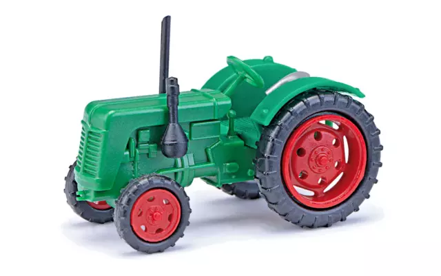 Busch 211006810 Tractor Famulus Green, Rims Red, Tt , New 2024