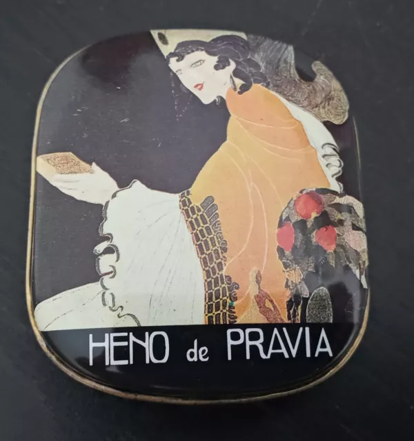 Small vintage soap dish Heno de Pravia made in Spain