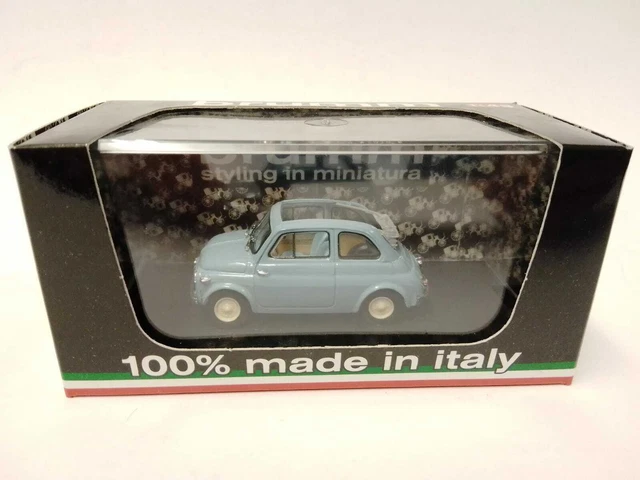 BRUMM FIAT 500D Fermée Bleu Aquamarine 1964 - 1965 1/43 R405-06 EUR 34,24 - FR