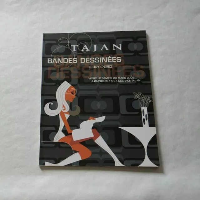 Tajan Catalogue Luxury Flocked Bed IN A Bag Set Sale Comics 23 Mars 2002