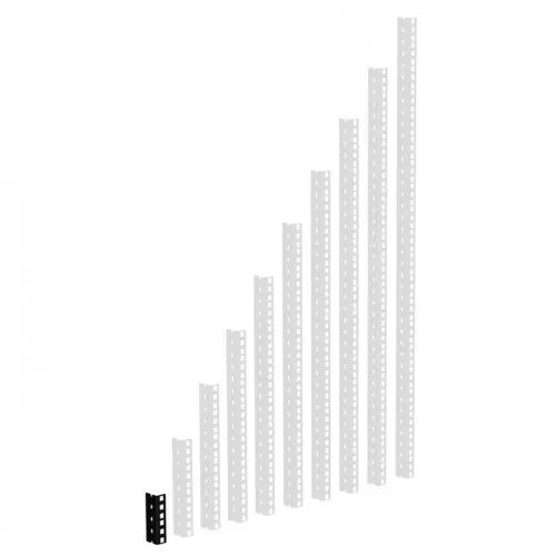 Adam Hall - 61535B2 - Profilé rack en acier 2 mm, 2U