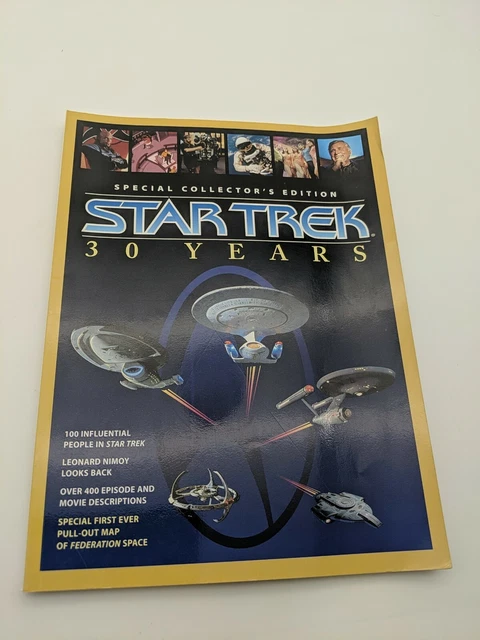 Vintage 1996 Star Trek 30 Year Special Collector's Edition Magazine