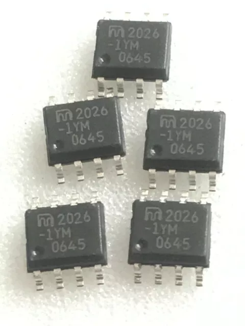 PWR Switch MIC2026-1YM 8 pin soic 5pcs £3.75 HU1144