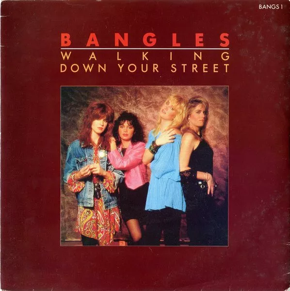 Bangles - Walking Down Your Street - Used Vinyl Record 7 - K7426z