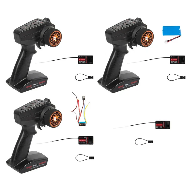 REMOTE RADIO CONTROL Transmitter and Receiver for RC Car Boat Tank