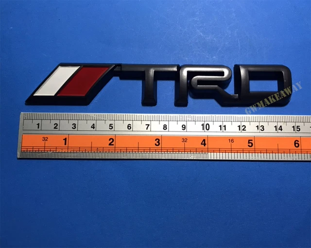 LOGO TRD 3D Trunk Car Sticker Decal Emblem Badge Fits Toyota For Lexus