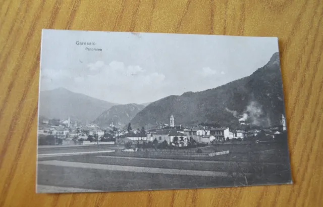 Cartolina Cuneo Garessio Panorama Rara Viaggiata 1913 Subalpina Zz