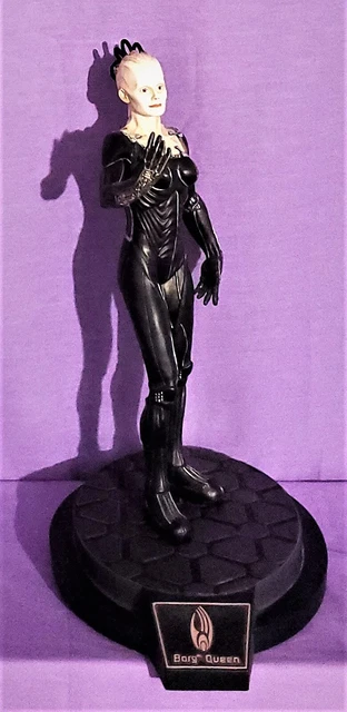 STAR TREK FIRST Contact BORG QUEEN Playmates Cold Cast 12 Inch Statue ...
