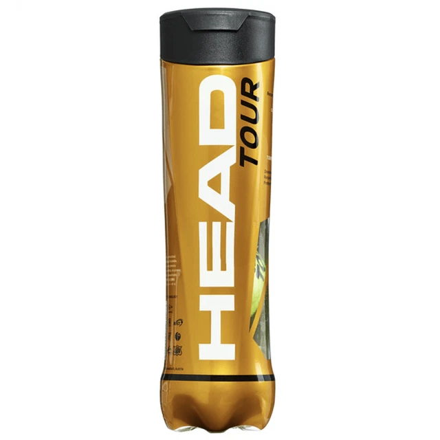 Head Tour Balls Tube of 4 Tennis Ball Livraison Gratuite