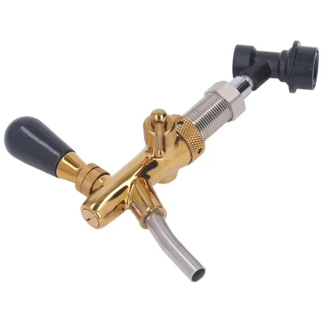 Beer Faucet With Quick Connector Stainless Steel Brass Homebrew Beer Tap Fit