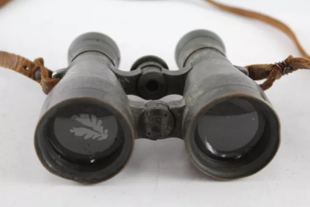 WWII C.P. Goerz Military Field Glasses / Binoculars Fernglas German Vintage