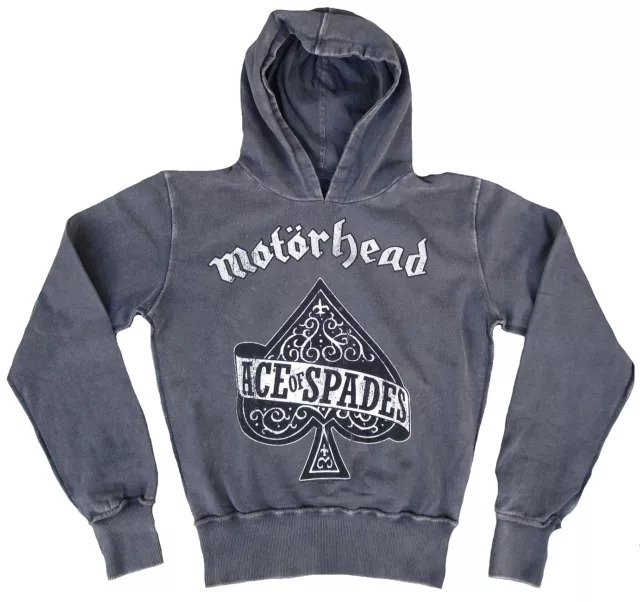 AMPLIFIED MOTÖRHEAD Ace of Spades Rock Star Vintage PULLI HOODIE SWEAT SHIRT g.S