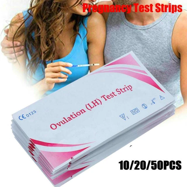 10x Strisce Ovulazione - Test Fertilità Ultra Sensibili - Kit 10miu -