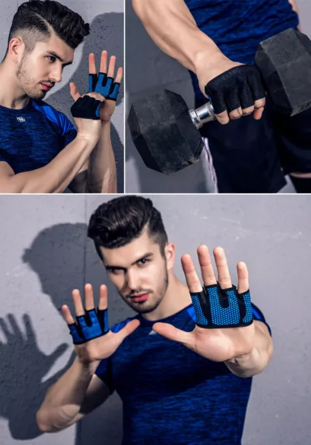 Ladies Lifting Women Yoga Weight Gel Fitness Neoprene Straps Gym Gloves