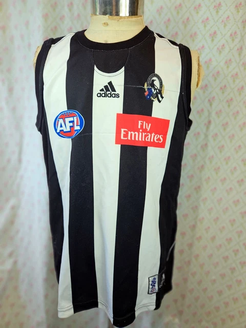 COLLINGWOOD MAGPIES AFL 2009 Polyester AFL Adidas Home