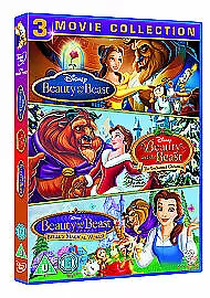 Beauty and the Beast: 3 Movie Collection DVD (2011) Gary Trousdale cert U 3