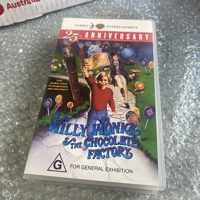 WILLY WONKA AND The Chocolate Factory VHS Cleaned & Tested £6.73