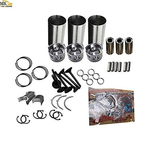 D950 Overhaul Rebuild Kit For Kubota Engine B7200D B1750D B8200E F2100 Tractor