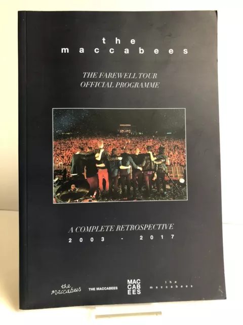 "The Maccabees: Farewell Tour Official Programme" - Paperback