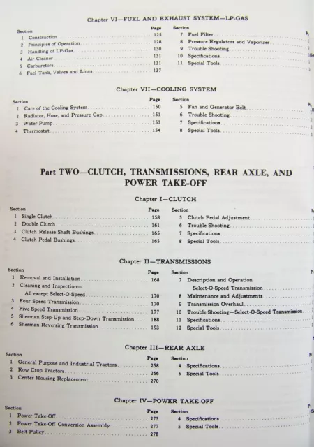 Ford 600 700 800 900 601 701 801 901 1801 Tractor Service Manual Shop Manual 3