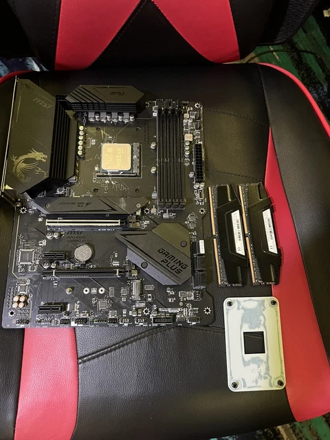 RYZEN 7 5800X3D MSI MPG B550 Gaming Carbon Motherboard CPU RAM COMBO ...