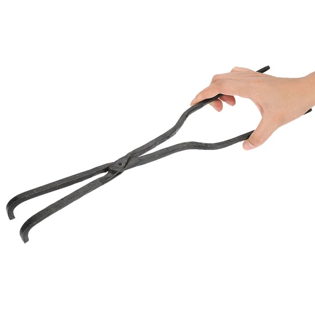 37cm Steel Crucible Tong Gold Melting Furnace Holder Clamp Jewelry Making HR6