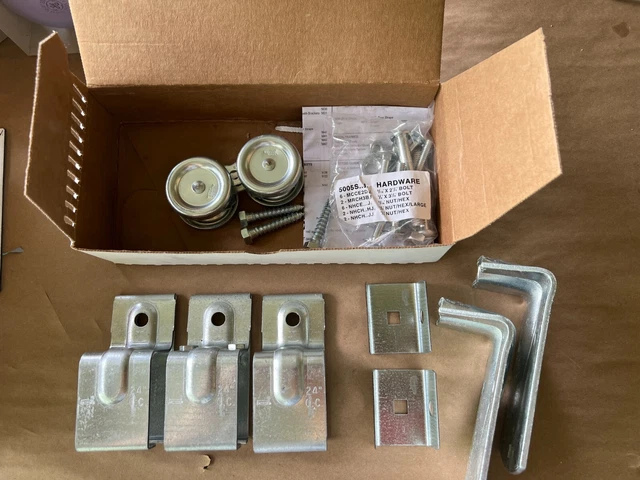 New National Barn Door Hanger Kit N112-128 5005   Parts Missing